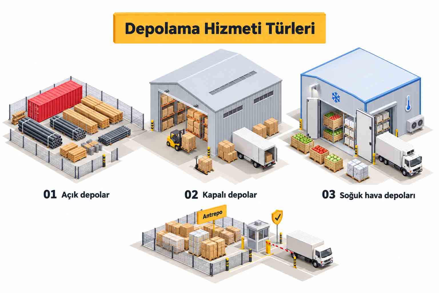 types of warehousing services