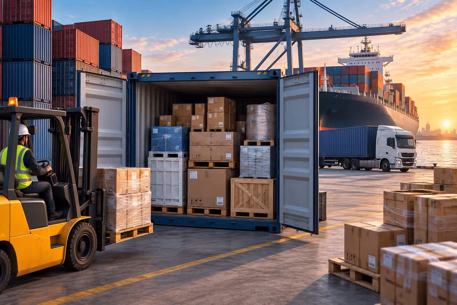 LCL Container Transportation