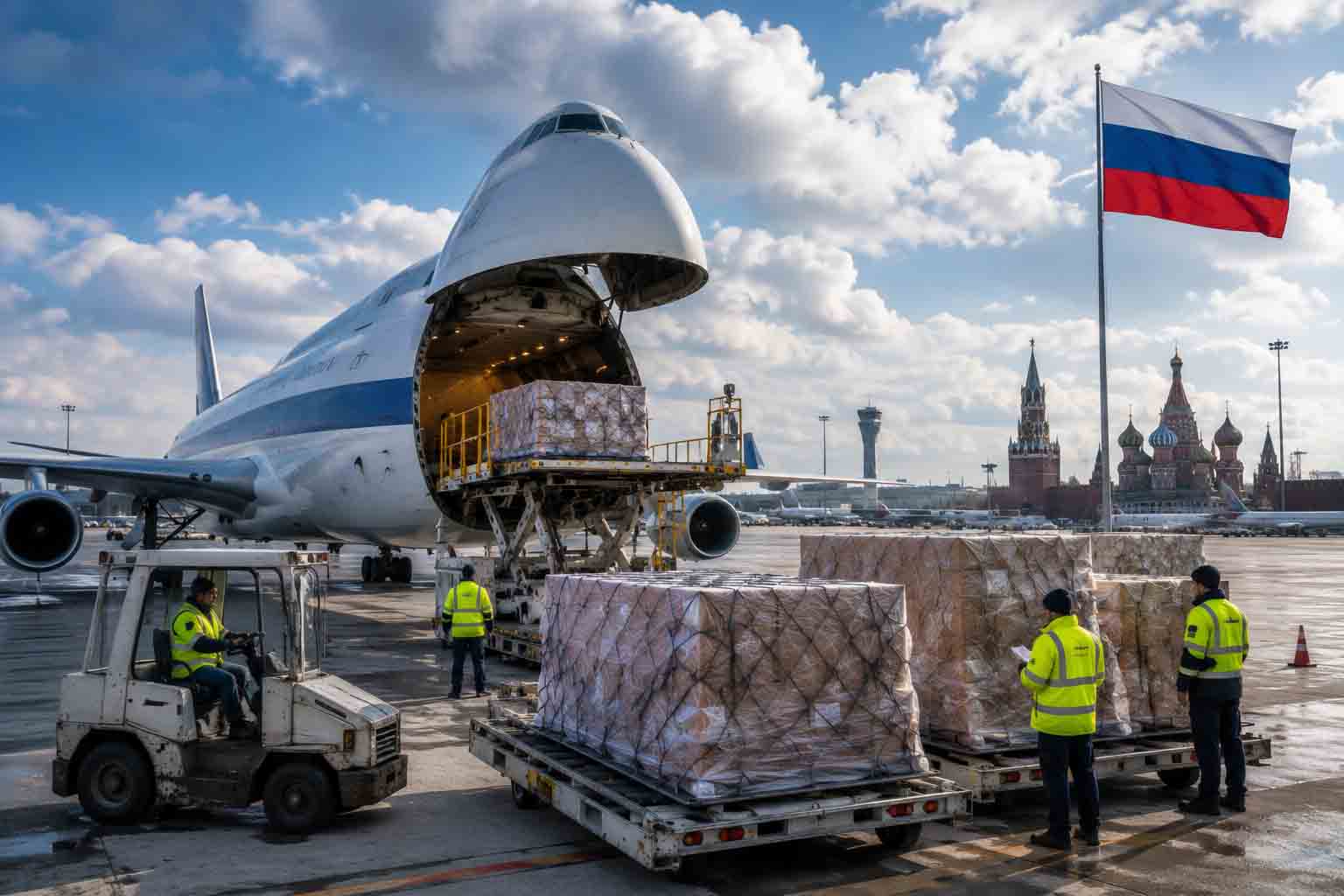 Russia air cargo shipping