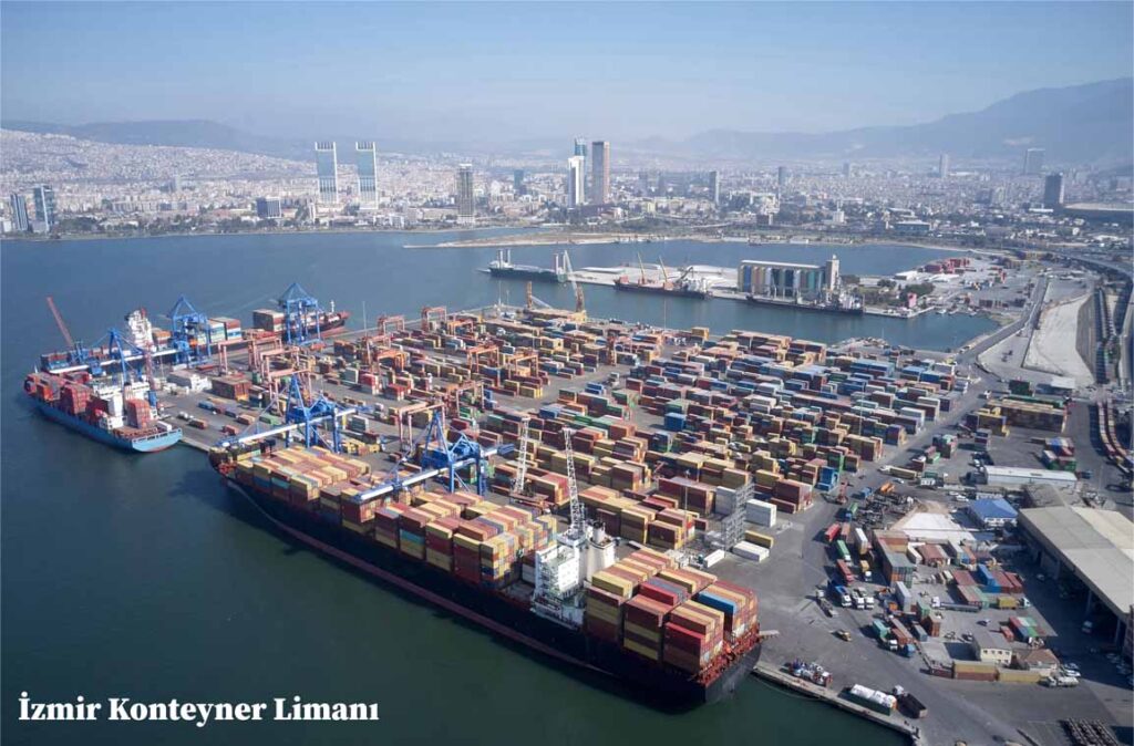 Türkiye izmir konteyner limanları